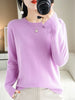 Alex – Crew Neck Women’s Classic Sweater | Soft Merino Wool 17