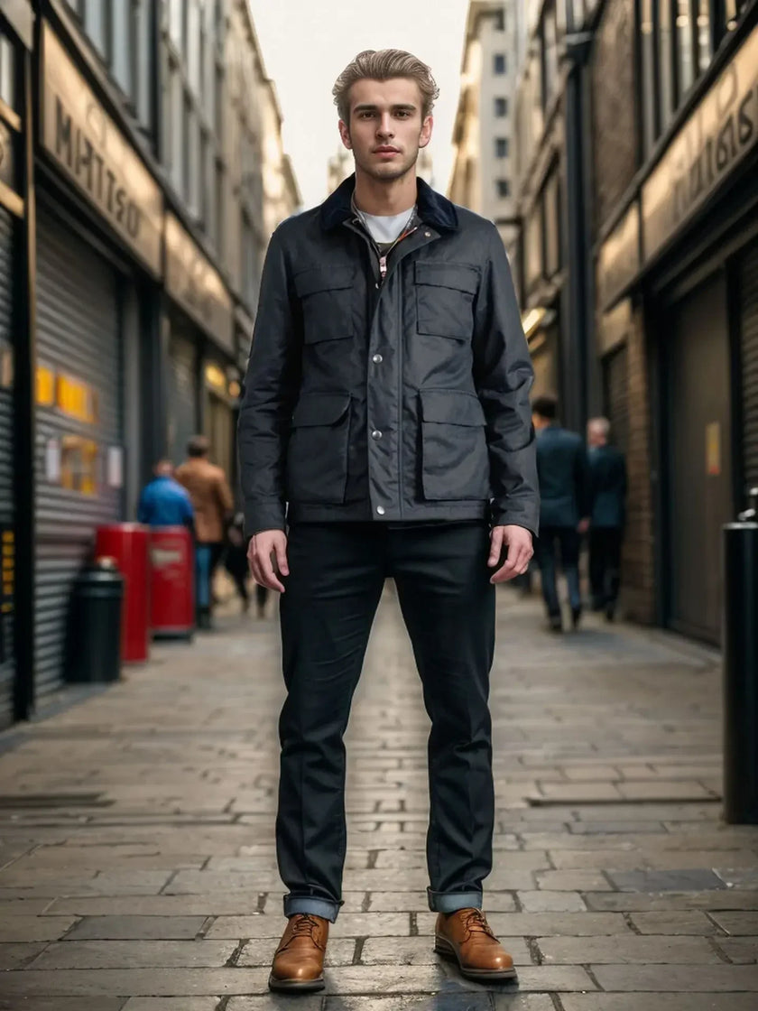 Ethan – Mens Bomber Jacket - Stylish Comfort | Multi-Pocket Jacket 6