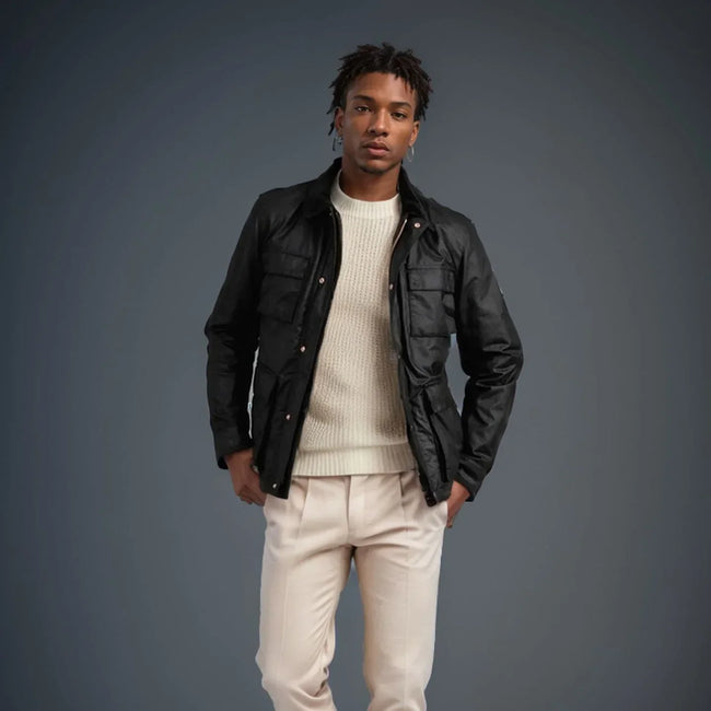Ethan – Mens Bomber Jacket - Stylish Comfort | Multi-Pocket Jacket 1