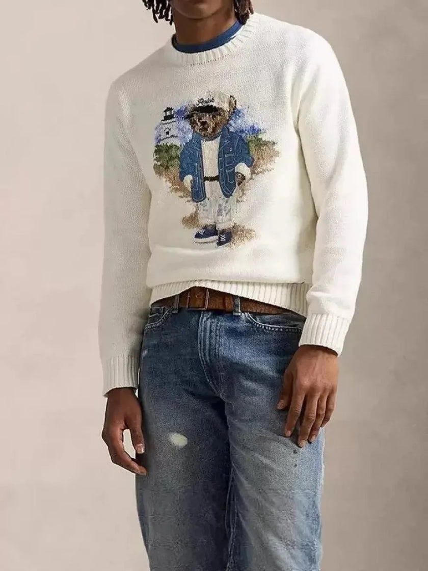 Charlie – Crew Neck Men’s Cozy Sweater | Pullover 1