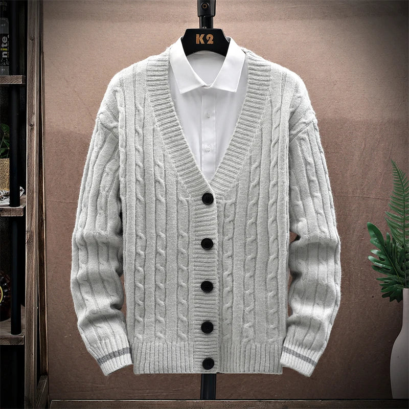 Mark – Men's Cardigan + Stylish/Warm | Sweater Jacket 1
