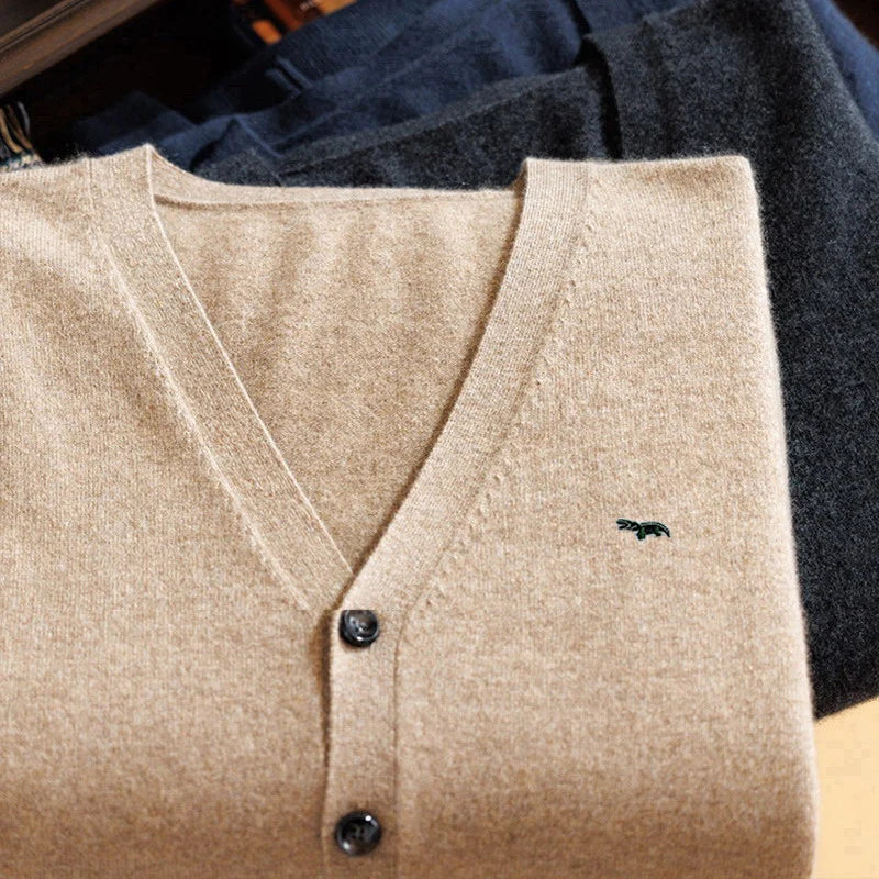 Charles – Mens Cashmere Cardigan + Men’s - Cozy/Chic | Sweater 6