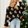 Clara – Christmas Jumper Women's Fun Pattern | Pullover 4