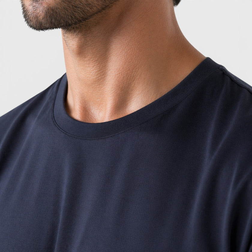 Men's FJØRNA Ice Silk T-Shirt with silk touch, lightweight and cooling, perfect for men's shirts, shown in the image.