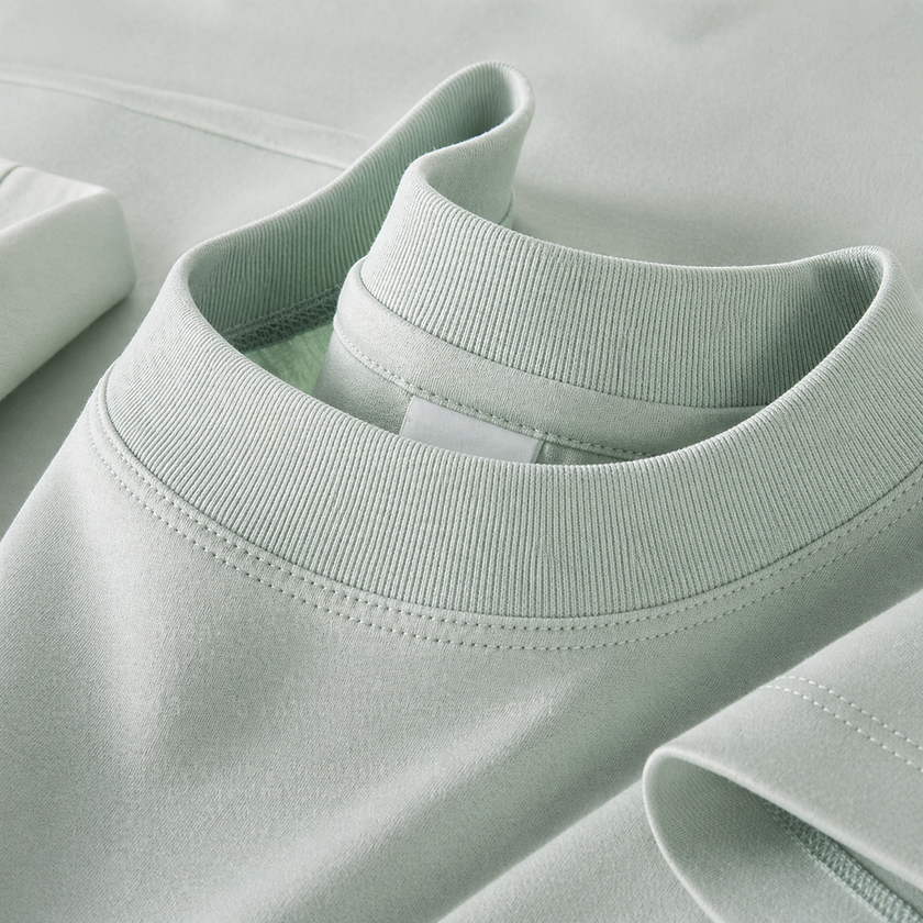 Men's lightweight cooling Ice Silk T-shirt by FJØRNA, featuring a silk touch fabric, designed for comfort and breathability.