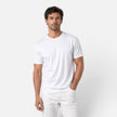 Men's Ice Silk T-Shirt by FJØRNA, lightweight cooling men's shirt with silky smooth touch and breathable fabric.