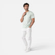 Men's FJØRNA Ice Silk T-Shirt with lightweight, cooling silk touch fabric, ideal for comfortable, breathable summer wear.