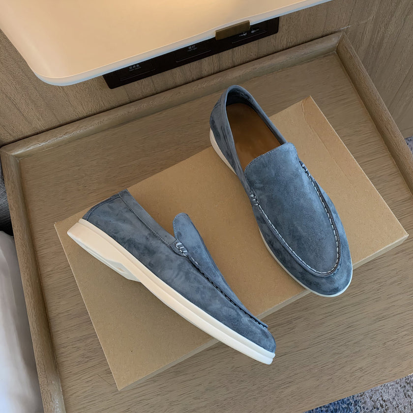 Suede Loafers Comfort Style - 5