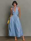 Striped Maxi Dress For Women