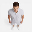 Men's slim fit polo shirt and shorts summer set by FJØRNA, casual men's outfit with a stylish and comfortable look.