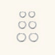 Chloe | Classic Round Hoops - Earrings