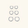 Chloe | Classic Round Hoops - Earrings