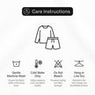 FJØRNA relaxed two-piece set with abstract geometric striped pattern and drawstring shorts, casual loungewear ensemble.