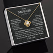 Sofia | Gift, To My Daughter - Love Knot Necklace