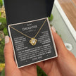 Sofia | Gift, To My Daughter - Love Knot Necklace