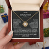Sofia | Gift, To My Daughter - Love Knot Necklace