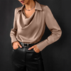 Catarina - Elegant Satin Blouse for Women