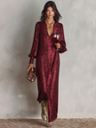 V-Neck Maxi Dress | Cocktail Dress