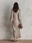 V-Neck Maxi Dress | Cocktail Dress