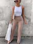 Maya | High‑Waist Stretch Trousers