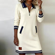 Chic Long Sleeve Cotton Dress | Women's Mini, Midi & Maxi Dress