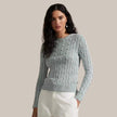 Cable-Knit Cotton Sweater - 4