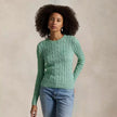Cable-Knit Cotton Sweater - 14