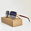 FJØRNA women's aviator sunglasses with UV400 protection and gradient lenses, stylish and protective eyewear for women.