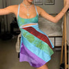 Y2K Colorful Women's Mini Dress - Party & Day Style