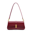 Nathalie Simple leather shoulder purse