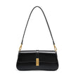Nathalie Simple leather shoulder purse