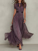 Elegant mini bodycon chiffon dress for women by FJØRNA, featuring a fitted silhouette and soft, flowing fabric.