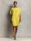Yellow Linen Dress For Women
