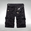Men's cargo shorts by FJØRNA with belt and multiple pockets, suitable for casual wear and outdoor activities.