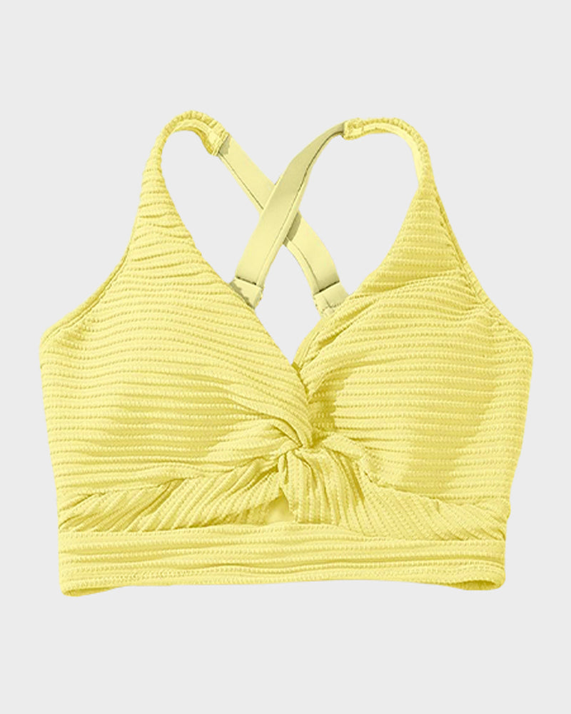 FJØRNA women's bikini set featuring a flattering fit, with a stylish top and matching bikini bottoms, perfect for beach or pool.