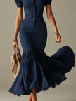 Striped Maxi Dress | Evening Dress