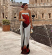 FJØRNA Ruby Vestido Perfecto Verano white summer dress with a flowing, lightweight fabric and elegant design for warm weather.