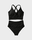 Women's bikini set by FJØRNA featuring a flattering swimwear fit, with a stylish top and matching bottom for summer beachwear.
