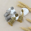 Retro Elephant Tassel Earrings