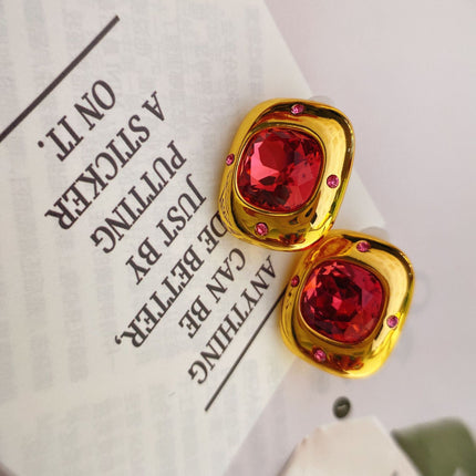 Classic Audrey Hepburn-Inspired Earrings