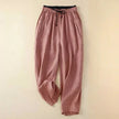 Vivo™ Relaxed Summer Pants by FJØRNA shown in light, breathable fabric with a relaxed fit, perfect for warm weather.