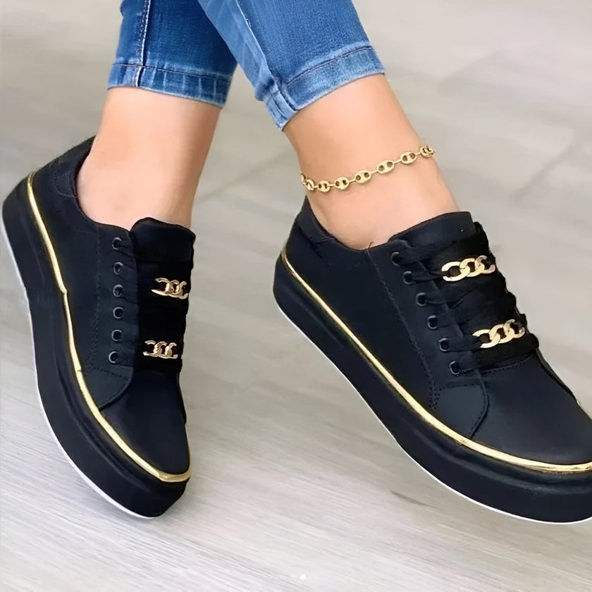 FJØRNA women's orthopedic sneakers with lightweight, breathable design and arch support for comfortable everyday wear.
