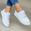 FJØRNA women's orthopedic sneakers with lightweight, breathable design and arch support, featuring a casual, comfortable fit.