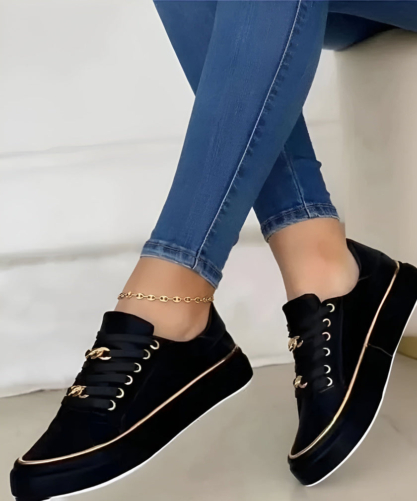 FJØRNA women's orthopedic sneakers with lightweight, breathable design and arch support for comfortable walking.