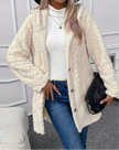 Astrid | Hooded Fleece Jacket with Textured Design