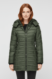 Slim Fit Long Puffer Coat Black - 5