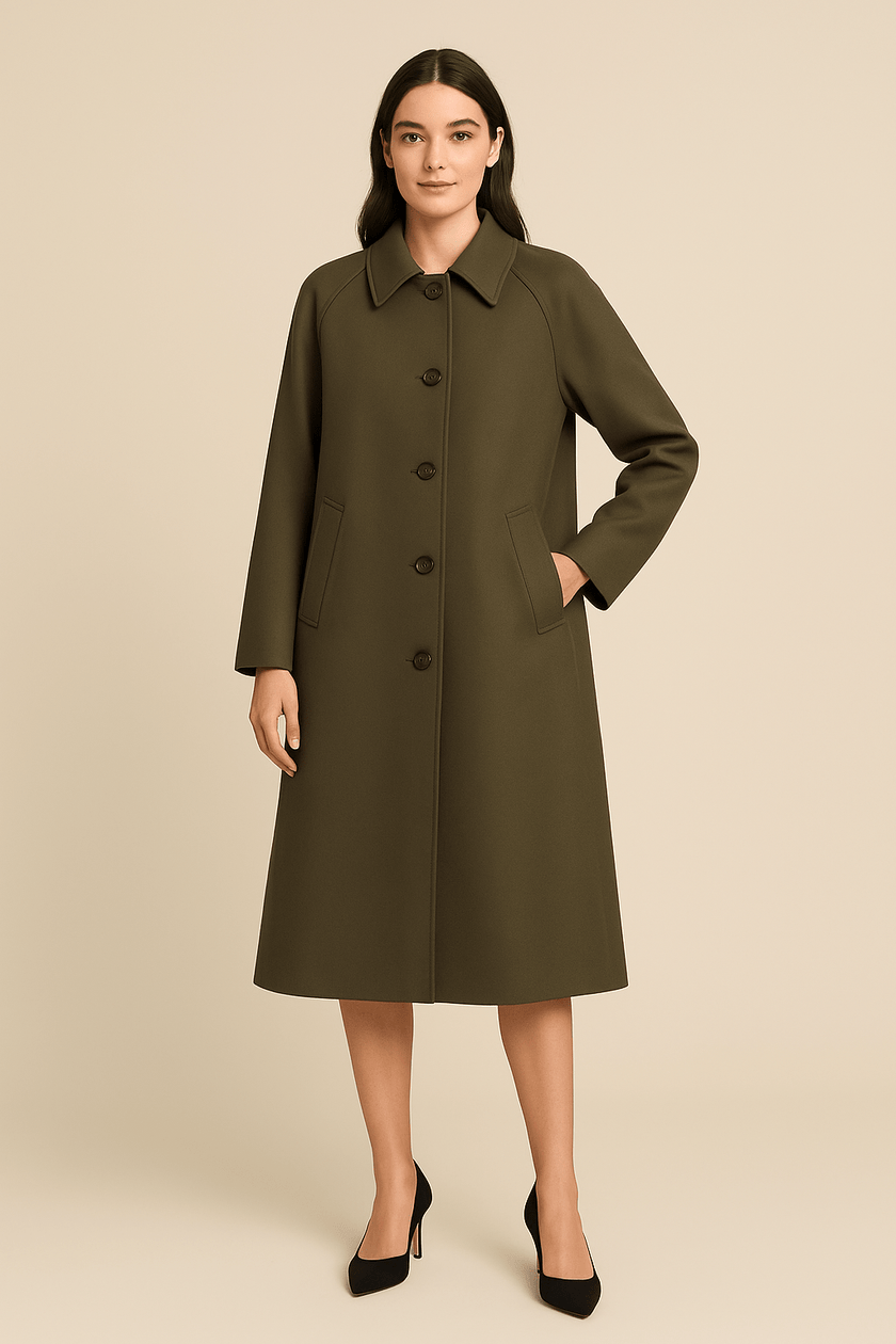 Elegant Black Trench Coat - 4