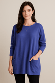Oversized Cotton Sweater Tunic - 8
