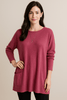 Oversized Cotton Sweater Tunic - 1