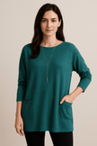 Oversized Cotton Sweater Tunic - 7
